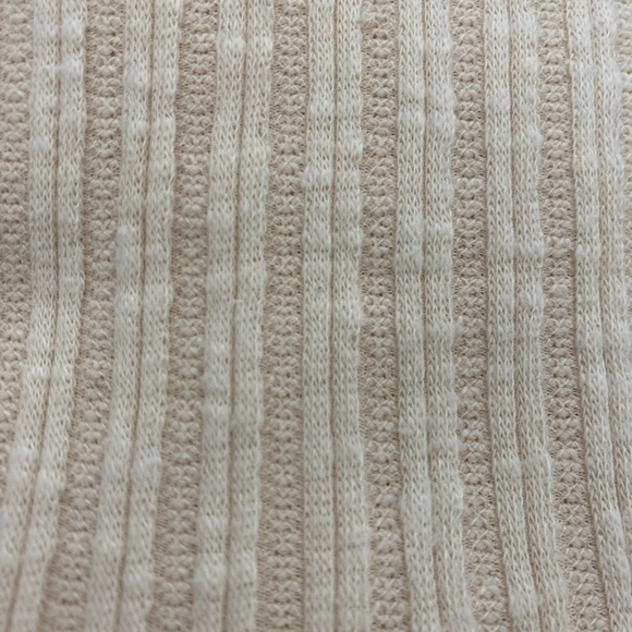 Dynamite Cream Ribbed Sleeveless Knit Tank Top Basic Layering Shirt Size Large - Picture 7 of 7